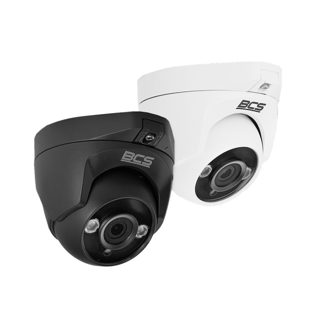 BCS-DMQE1500IR3-B- Kamera kopułkowa 4w1, 5Mpx, 3.6mm, D-WDR, IP66 - BCS | BCS-DMQE1500IR3-B