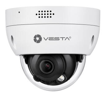 IPC-D38-AS-L - Kamera kopułkowa IP 8Mpx, 2.8mm, IR40m, Starlight, Mikrofon, AI 2.0, IK10 - VESTA | IPC-D38-AS-L