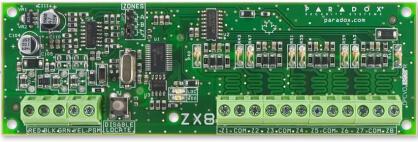 ZX8SP - Moduł rozszerzenia linii, 8 wejść linii - Paradox | ZX8SP