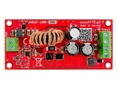ASUC-100-550-OF - Przetwornica podnosząca napięcie do 55V - Atte | 5902143690719