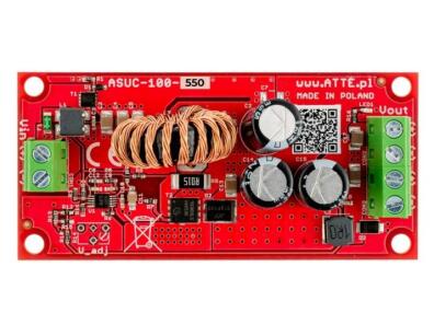 ASUC-100-550-OF - Przetwornica podnosząca napięcie do 55V - Atte | 5902143690719