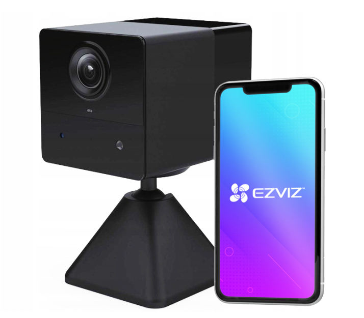 BC2 - Mini kamera bezprzewodowa WiFi, FullHD, IR5m, Audio, 2000mAh - EZVIZ | 6941545609201