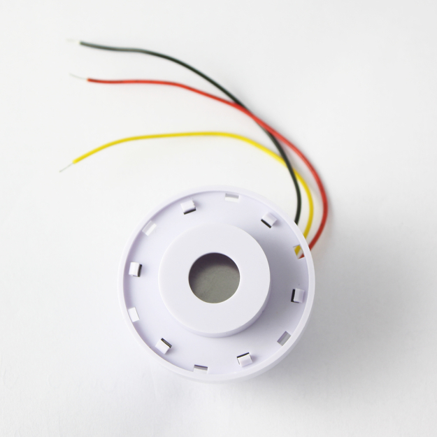 Buzzer / sygnalizator akustyczny 3-16V / 35mA / 45mm z przewodami, dźwięk ciągły lub przerywany | 3D3120L