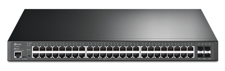 SG3452XP - Switch zarządzalny JetStream, 48x Gigabit PoE+, 4x SFP+ 10GE - TP Link | SG3452XP