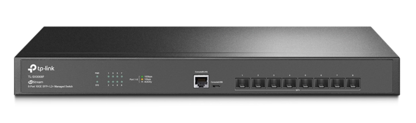 SX3008F - Switch zarządzalny JetStream, 8x SFP+ 10 GE - TP Link | SX3008F