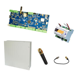 NeoGSM-IP-64- SET - Zestaw centrala alarmowa z komunikacją GSM/IP, 16 wejść, 8 wyjść - ROPAM | NeoGSM-IP-64-SET