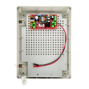 AUPS-70-120-XL1 - Zasilacz buforowy impulsowy 230VAC - 12VDC, 6A, 72W w obudowie zewnętrznej IP56  z miejscem na akumulator 18Ah - ATTE | 5902143690993