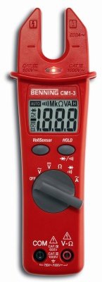 CM 1-3 - Cyfrowy cęgowy miernik prądu - Benning