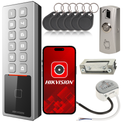 DS-K1T805MBWX - Zestaw Kontroli Dostępu Zamek Szyfrowy Zewnętrzny - HIKVISION | DS-K1T805MBWX