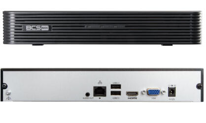 BCS-B-NVR0401(2.0) - Rejestrator 4-kanałowy IP, do 8Mpx, 4K, 1x SATA -  BCS Basic | BCS-B-NVR0401(2.0)