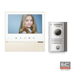 CDV-70H WHITE/DRC-40K - Wideodomofon głośnomówiący 7" z kamerą natynkową - COMMAX | CDV-70H WHITE/DRC-40