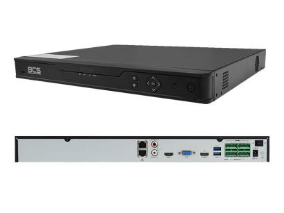 BCS-P-NVR3204-4K-II - Rejestrator IP, 32-kanałowy, 4K, H.265, 4HDD - BCS POINT | BCS-P-NVR3204-4K-II
