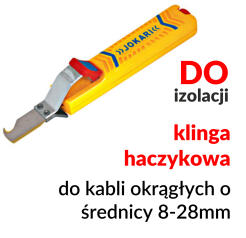 JO10280 - Nóż do ściągania izolacji 28H Secura - Jokari | JO10280