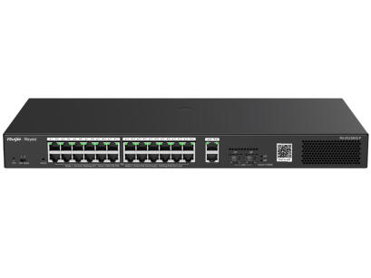 RG-ES228GS-P - Switch gigabitowy PoE 24+2, 2x SFP, zarządzalny, 370W - Reyee by Ruijie | RG-ES228GS-P
