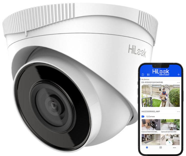 IPCAM-T5 / IPC-T250H - Kamera kopułkowa IP, 5Mpx, 2.8mm, IR30m - Hilook by Hikvision | IPCAM-T5 / IPC-T250H