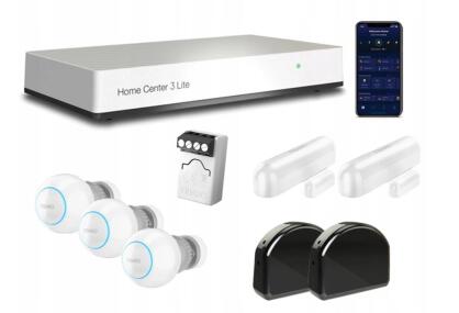 Zestaw Fibaro: HC3L + rolety + okna + ogrzewanie - FIBARO | 5904035371782