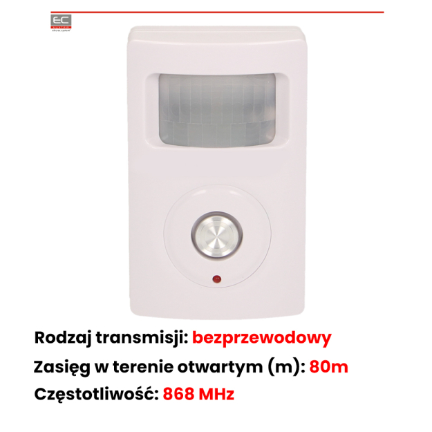 OR-AB-MH-3005CR - Czujnik ruchu bezprzewodowy do alarmu MH - ORNO | OR-AB-MH-3005CR