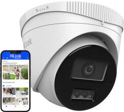 IPCAM-T6-30DL - Kamera kopułkowa IP 6Mpx, 2.8mm, Mikrofon, Smart Hybrid Light, MD2.0 - Hilook by Hikvision | IPCAM-T6-30DL