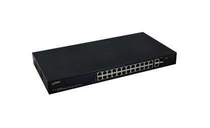 SF124 - Switch PoE 24xPoE + 4xUplink 10/100/1000 Mbps, 720W - Pulsar | 5902135312445