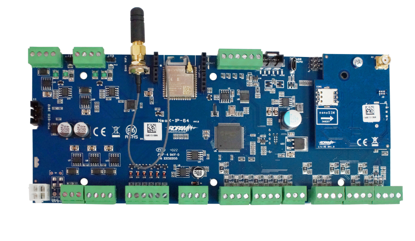 NeoLTE-IP-64 - Centrala alarmowa z komunikacją GSM / LTE / WIFI  - ROPAM | NeoLTE-IP-64