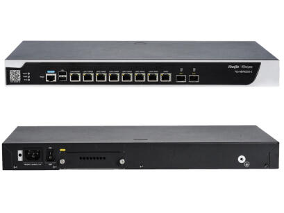 RG-NBR6205-E - Router gigabitowy 8+2, 8x10/100/1000 Base-T + 2xSFP, 1xHDD - Reyee by Ruijie | RG-NBR6205-E