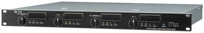 DA-250FH - Cyfrowy wzmacniacz mocy 4x 250W; 4-strefowy; wyjścia 100V, klasa D - TOA | DA-250FH
