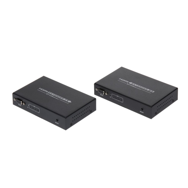 HDMI-EX12-LAN - Extender HDMI do 120m 4-portowy SWITCH | HDMI-EX12-LAN