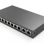 RG-ES110D-P - Switch PoE 8x 10/100/1000Mbps +2x 10/100Mbps, niezarządzalny, 110W - Reyee by Ruijie