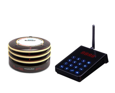 KAL-B6SET-3 -System przywoławczy do restauracji, 3 pagery - KALER | KAL-B6 / KAL B6P / KAL-B6C