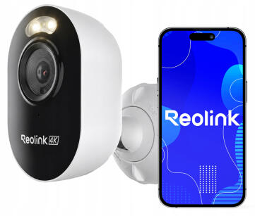 E450 - Kamera IP 8MPx 4K  WiFi, Mikrofon, MicroSD 512GB - Reolink | 6976930229962