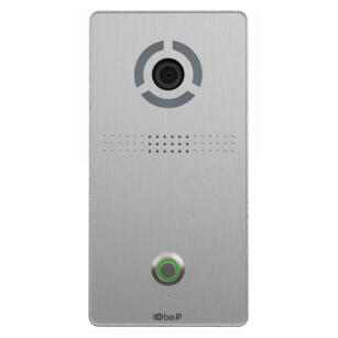 AV-04SD SILVER - Panel bramowy IP, 1-przyciskowy, natynkowy - BasIP | 5060514913468