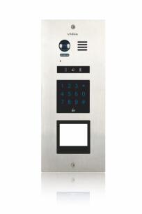 S1500DL - Panel bramowy DUO wielorodzinny z kamerą, klawiaturą i szyldem informacyjnym - Vidos | S1500DL