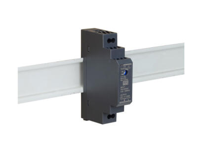 HDR-15-24 - Zasilacz na szynę DIN 24V, 0.63A, zabezpieczenia SCP, OLP, OVP - MEAN WELL | HDR-15-24