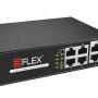 EI-H1064PL - Switch PoE 4 +2, niezarządzalny, 10/100Mb/s, 65W - EIFLEX