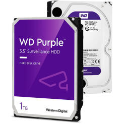 WD10PURX - Dysk twardy 3,5'' HDD 1TB Purple, dedykowany do CCTV - Western Digital | 0718037823324