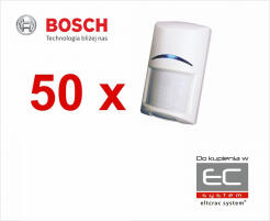 ISC-BPR2-W12 x 50 sztuk czujników ruchu - Bosch