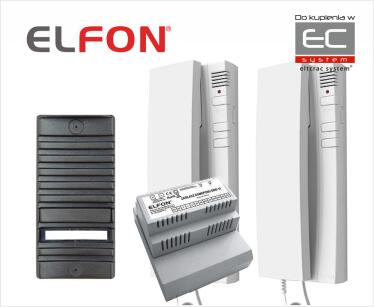 Mi1 AU1/3 Zestaw domofonowy z zasilaczem i 2 unifonami A-U1/3 - Elfon | 5905668417861