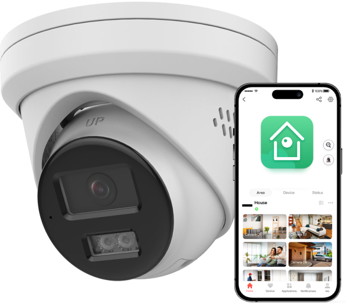 IPC-HT15LIA-SL - Kamera kopułkowa IP, 5Mpx,  2.8mm, IR30m - Neutral | IPC-HT15LIA-SL