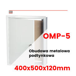 OMP-5 - Obudowa metalowa podtynkowa 400x500x120mm | OMP-5