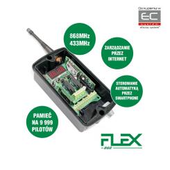 FLEX868 - Odbiornik 2-kanałowy standardowy 12-24V ZARZĄDZANIE PRZEZ INTERNET - DTM System | FLEX868