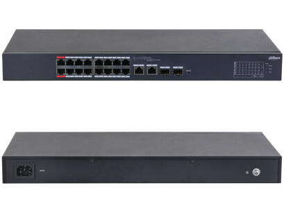 CS4218-16ET-240 - Switch PoE 16+4, zarządzalny, 2x Hi-PoE 90W, 2x SFP, 265W - Dahua | CS4218-16ET-240