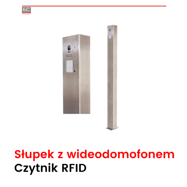 S1201-SP- Wolnostojący słupek z wideodomofonem - VIDOS | S1201-SP