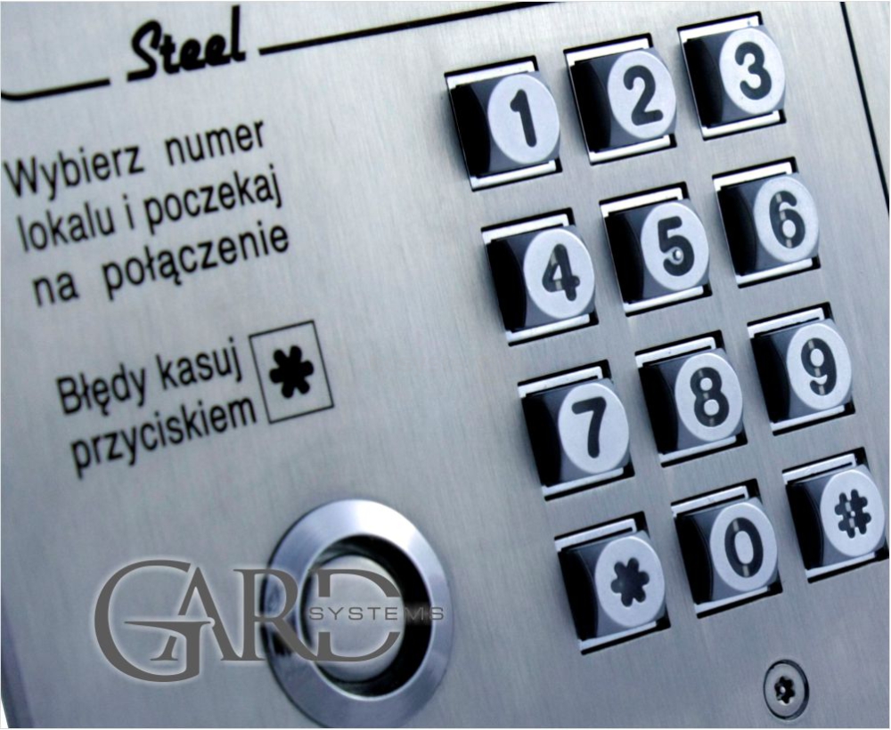 podświetlana metalowa klawiatura