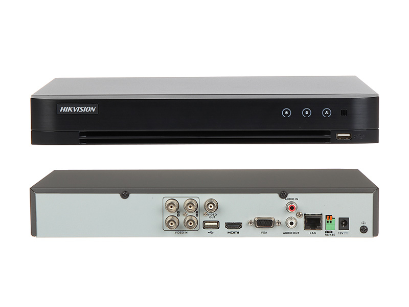 iDS-7204HQHI-M1/S(C) - Rejestrator 4-kanałowy, IP, HD-TVI, 2Mpx - Hikvision | 6941264090786