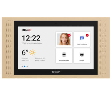 AT-10 GOLD - Monitor wewnętrzny IP, 10" IPS LCD, PoE, SIP 2.0 - BasIP | 5060514910405