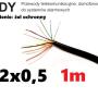 Przewód alarmowy YTDY 12x0,5mm żelowany