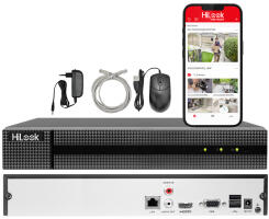 NVR-116MH-C - Rejestrator IP 16-kanałowy, do 8MPx, MD.2.0, 1x slot HDD - HiLook by Hikvision | 6931847179250
