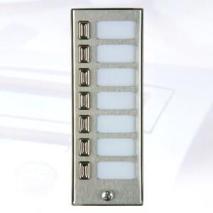 5025/PN7 - Panel 7-przyciskowy  - Miwi-Urmet | 5025/PN7