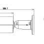 BCS-TIP5300IR-E - Kamera tubowa 3.0 Mpix IP 2.8-12mm IR 30m - BCS