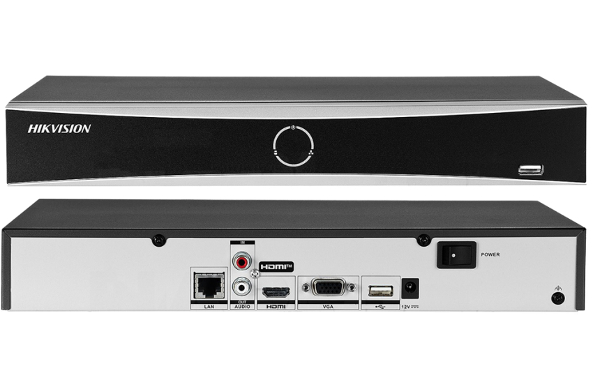 DS-7604NXI-K1 - Rejestrator IP 4-kanałowy, do 12Mpx, 1x HDD, AcuSense - Hikvision | 6931847175146